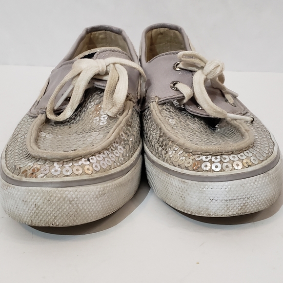 🦊FREE Sperry top sider boat shoes siover sequence - Picture 7 of 11